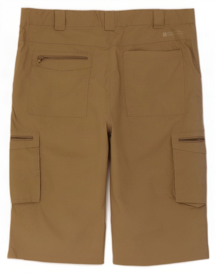 Shorts cargo masculino Mountain Warehouse W36 grande cáqui