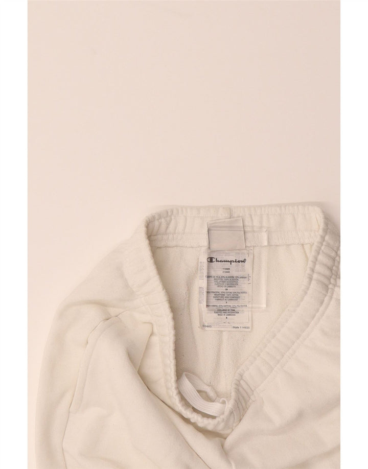Calça de treino masculina CHAMPION joggers pequeno algodão branco