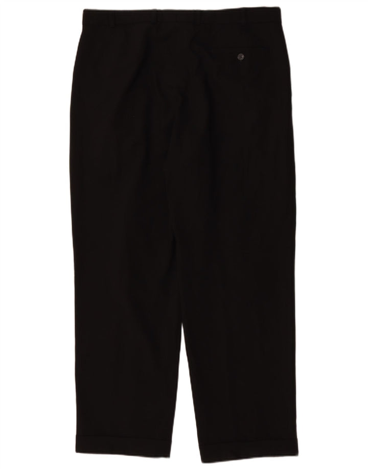 Calça masculina Marks & Spencer St. Michael Straight Suit W36 L29 preta