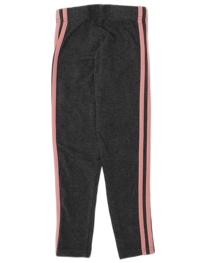 Leggings Adidas Menina 5-6 Anos Cinza Algodão