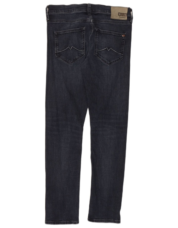 Calça jeans masculina Mustang Oregon Tapered W30 L32 algodão azul