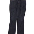 Jeans retos femininos LEVI'S W30 L34 algodão azul marinho