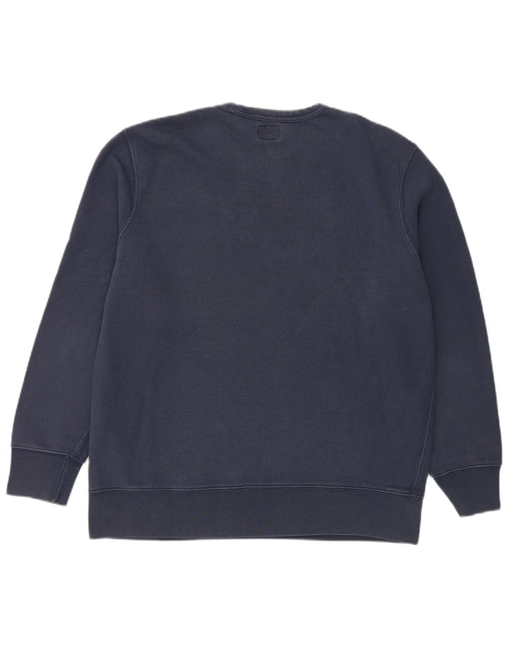 Moletom gráfico masculino LEVI'S Jumper XL azul marinho algodão