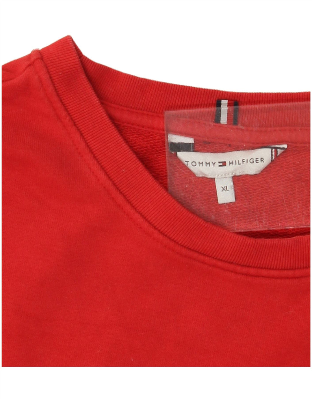 Suéter feminino TOMMY HILFIGER UK 18 XL vermelho