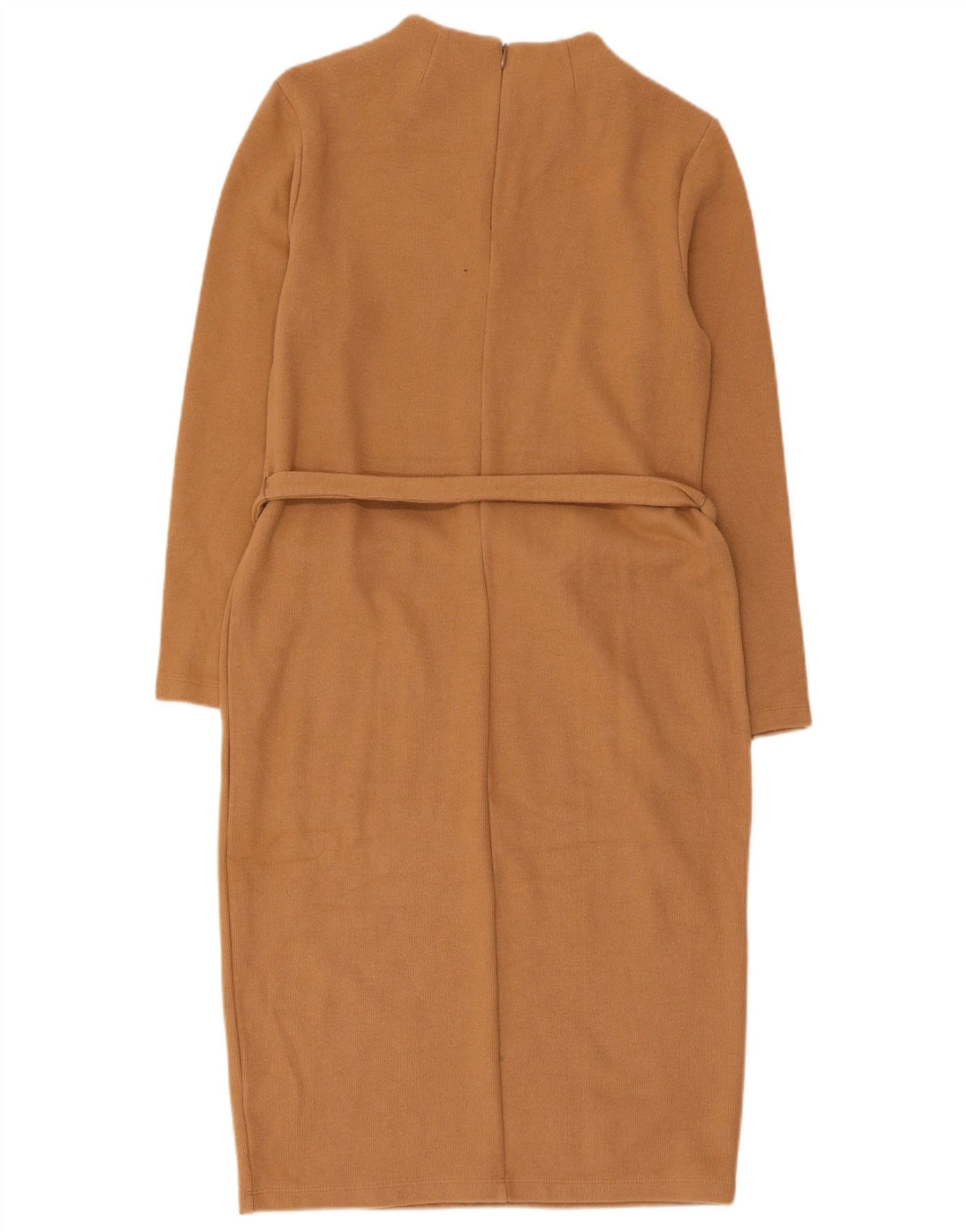 Vestido feminino Marks & Spencer Reino Unido 12 algodão marrom médio