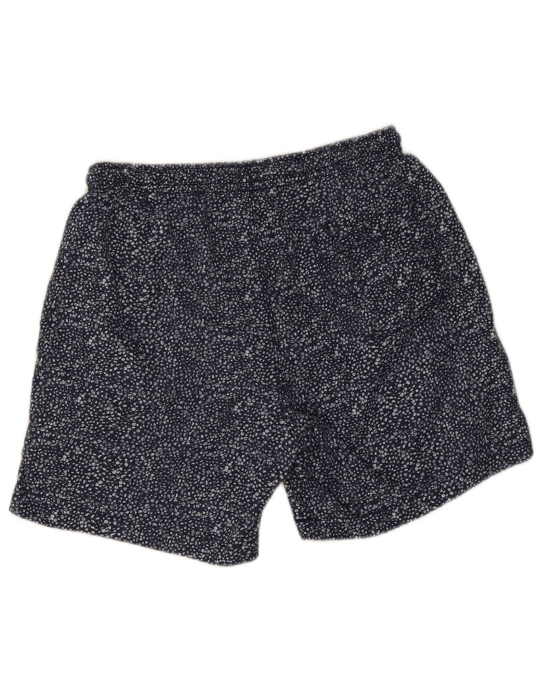 Shorts de banho masculino Napapijri com padrão abstrato geográfico médio azul marinho