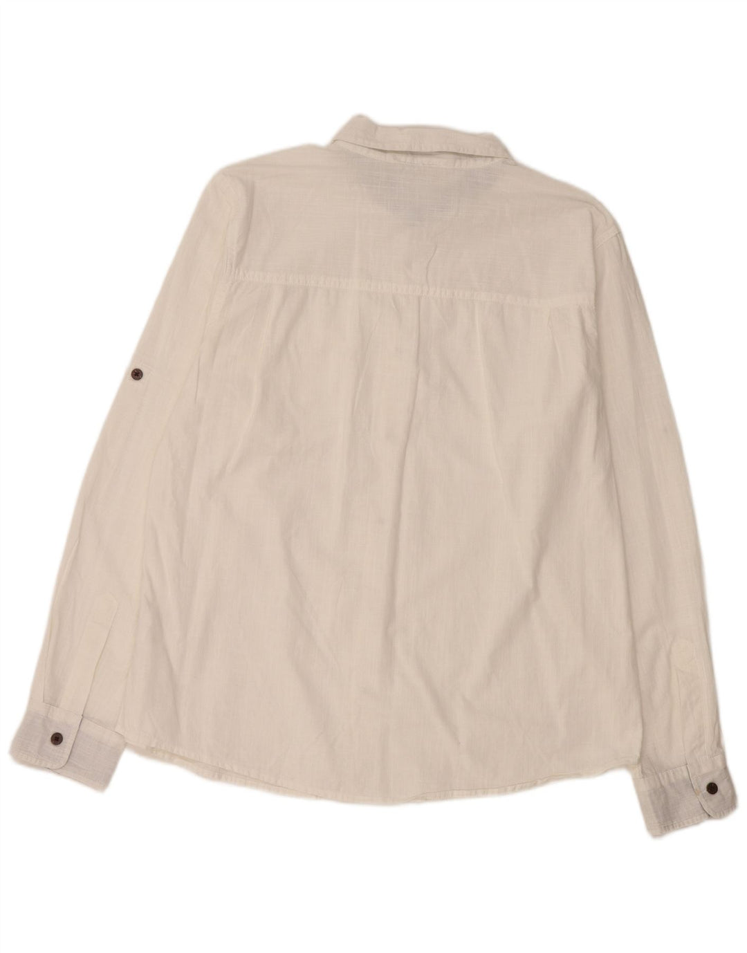 Camisa masculina MOUNTAIN WAREHOUSE grande algodão branco