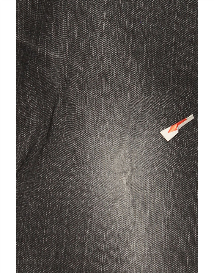 Calça jeans reta regular masculina Marks & Spencer W40 L29 algodão preto