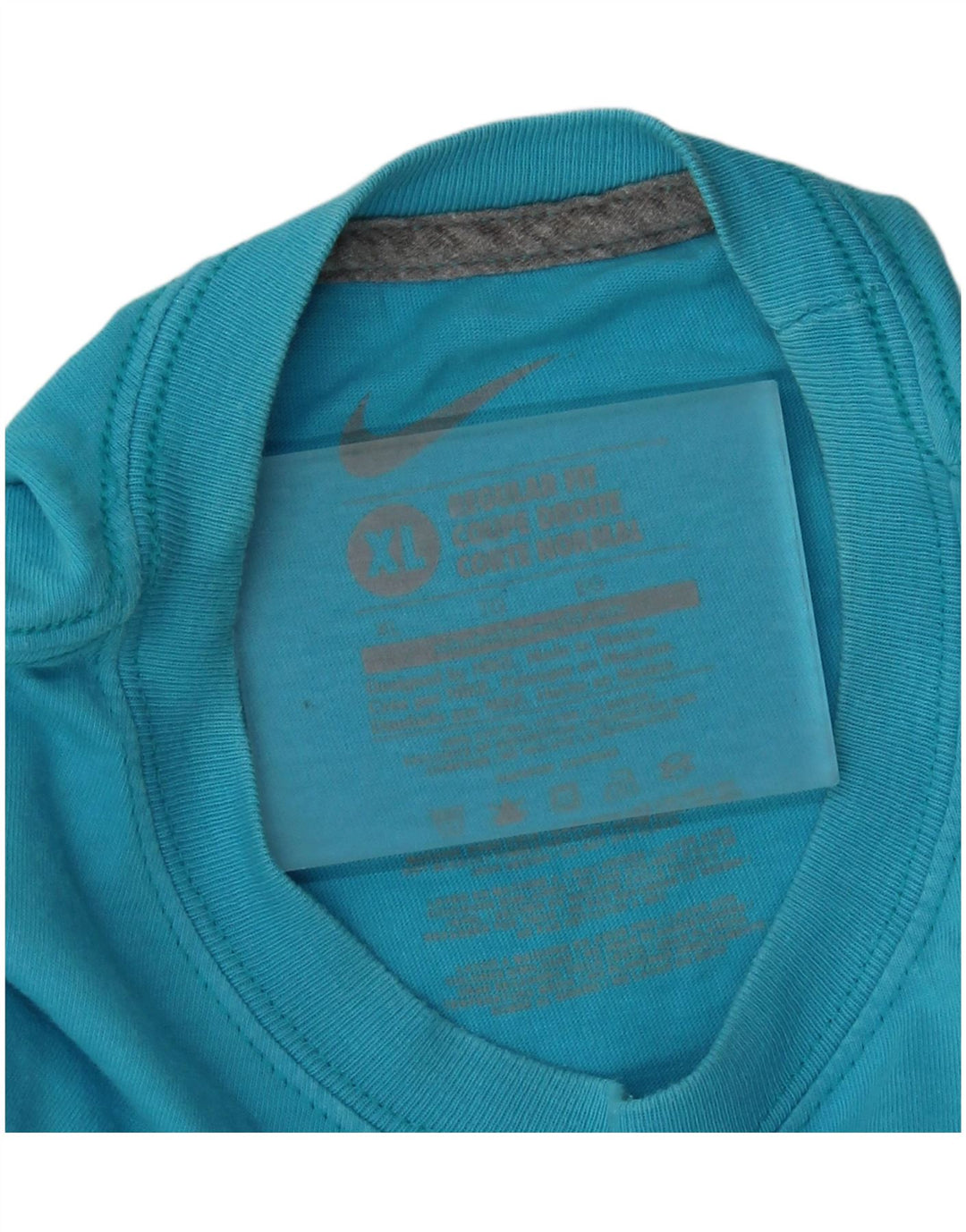 Camiseta Nike Masculina Regular Fit Graphic Top XL Azul Algodão