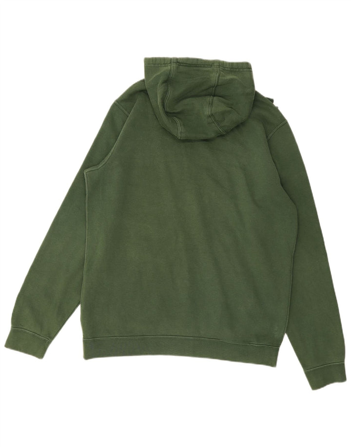 Nike Mens Hoodie Jumper Médio Algodão Verde