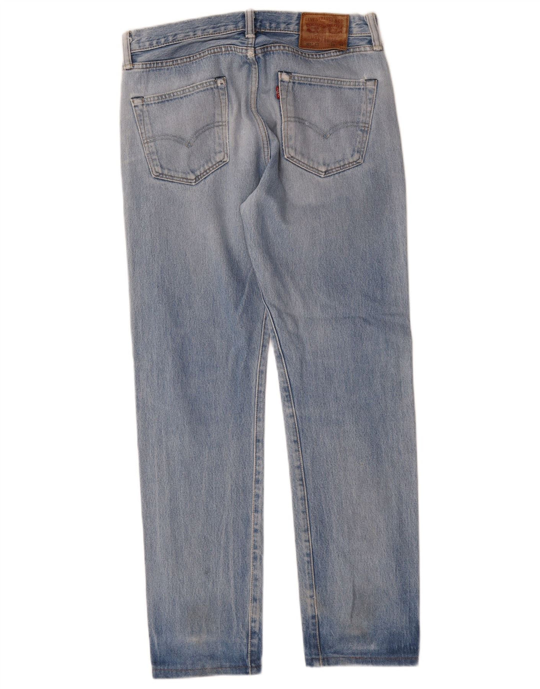 LEVI'S Masculino 501 CT Straight Jeans W30 L30 Azul Algodão