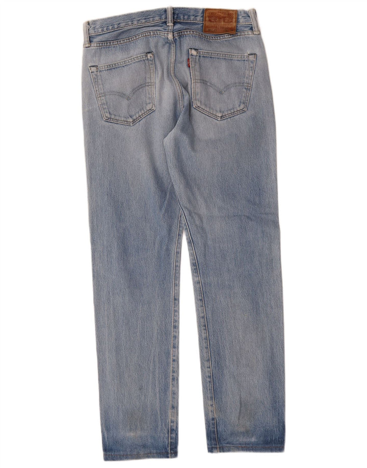 LEVI'S Masculino 501 CT Straight Jeans W30 L30 Azul Algodão