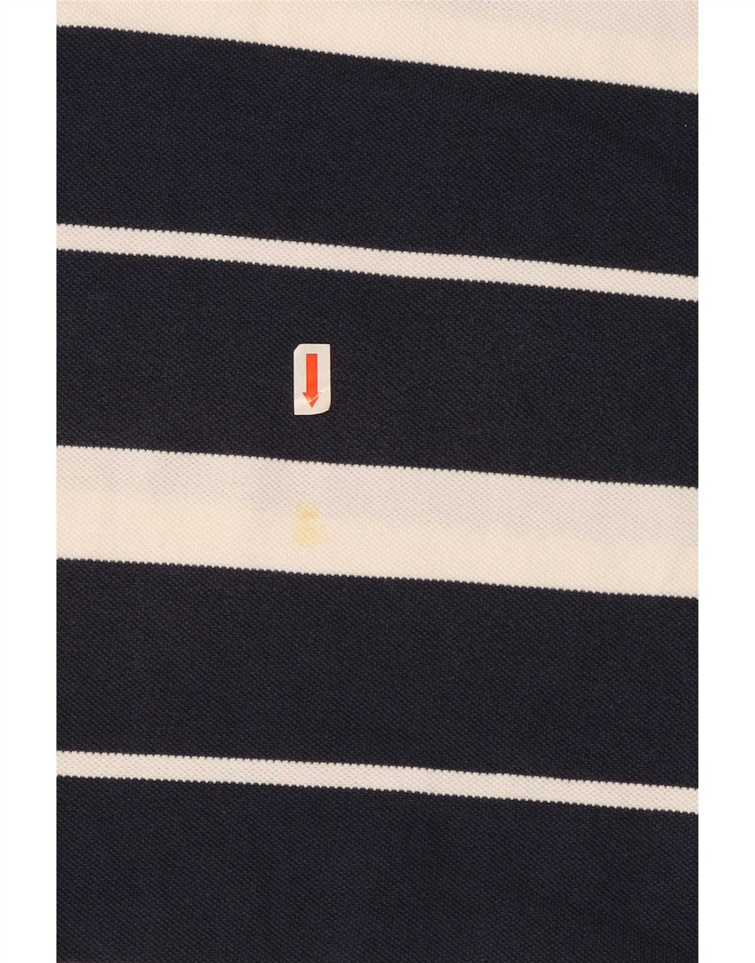 Camisa polo masculina Tommy Hilfiger grande listrada azul marinho