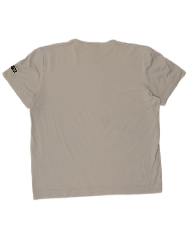 Camiseta masculina Calvin Klein Jeans cinza médio