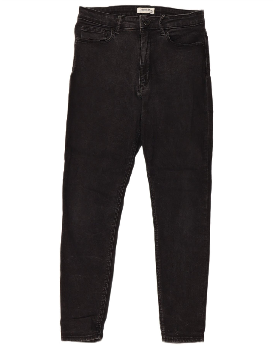 Zara Jeans Skinny Feminino EU 40 Médio W30 L27 Preto