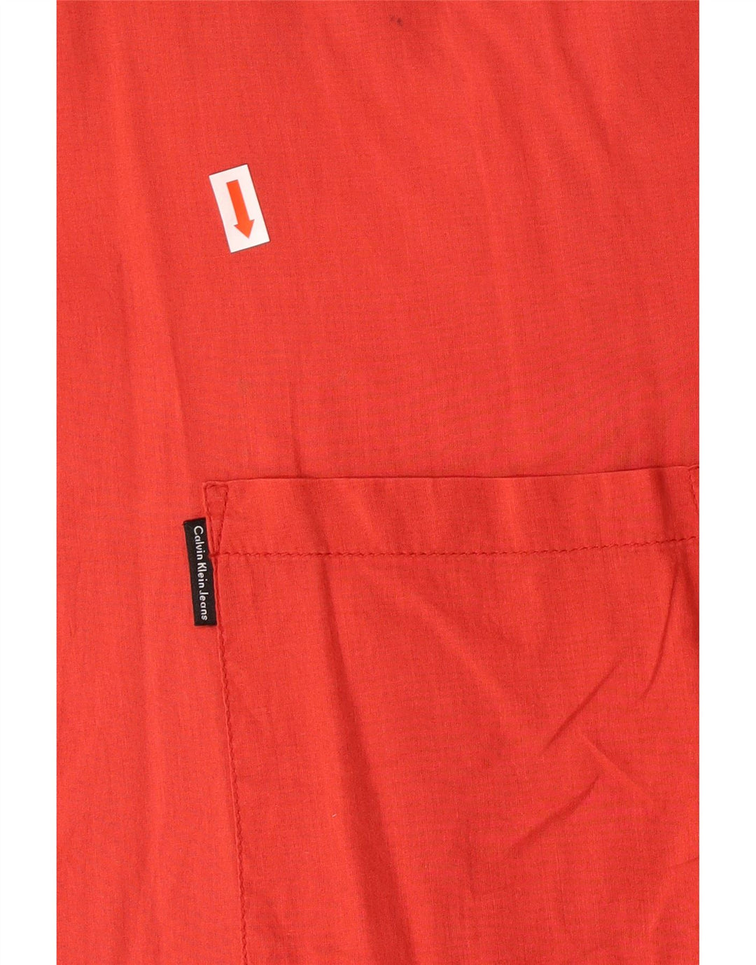 Camisa masculina Calvin Klein Jeans 2XL algodão vermelho