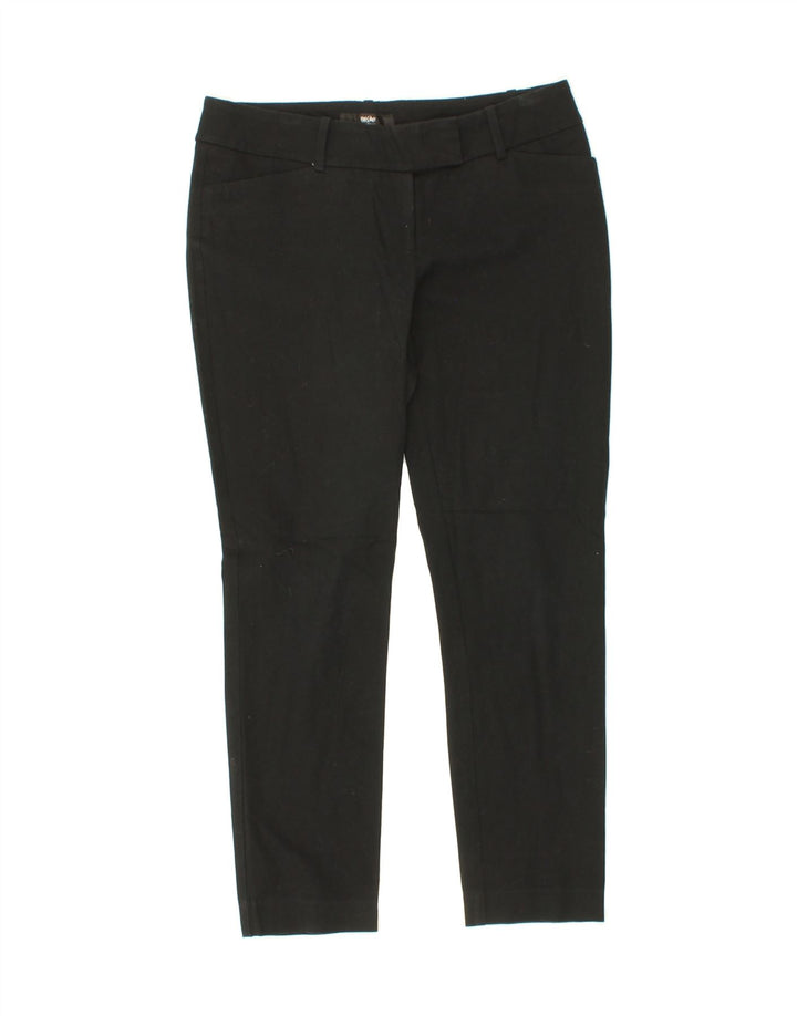 MOSSIMO Womens Slim Casual Trousers US 6 Medium W28 L26 Black Cotton Vintage Mossimo and Second-Hand Mossimo from Messina Hembry 