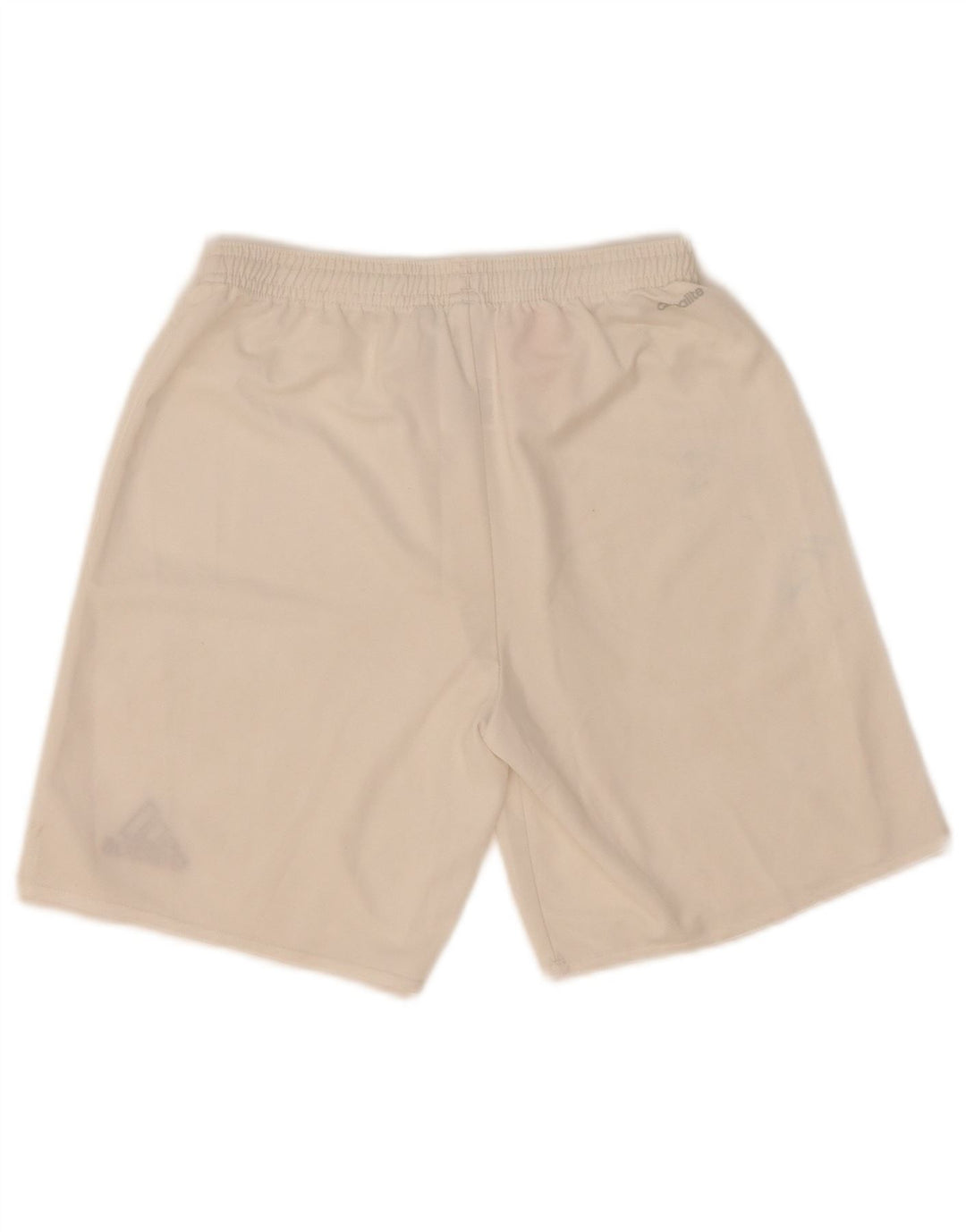 Shorts esportivos Adidas Boys Climalite 13-14 anos branco poliéster