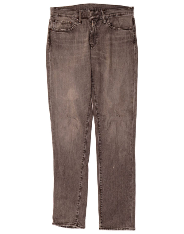 Calça Jeans Levis 511 Slim Masculina W31 L34 Cinza Algodão