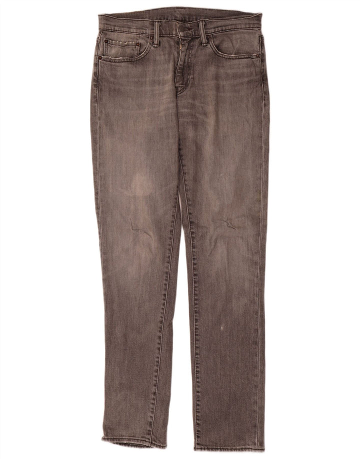 Calça Jeans Levis 511 Slim Masculina W31 L34 Cinza Algodão