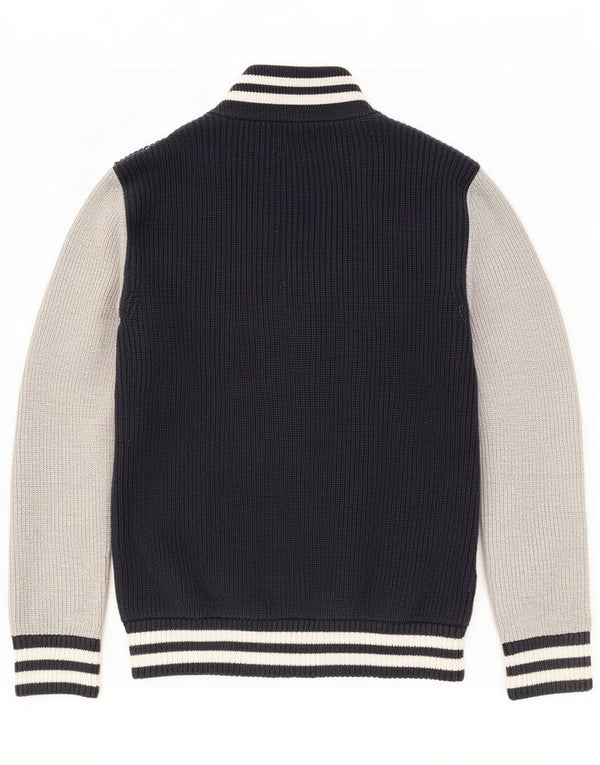Polo Ralph Lauren Boys Varsity Jacket 8-9 anos Azul marinho médio