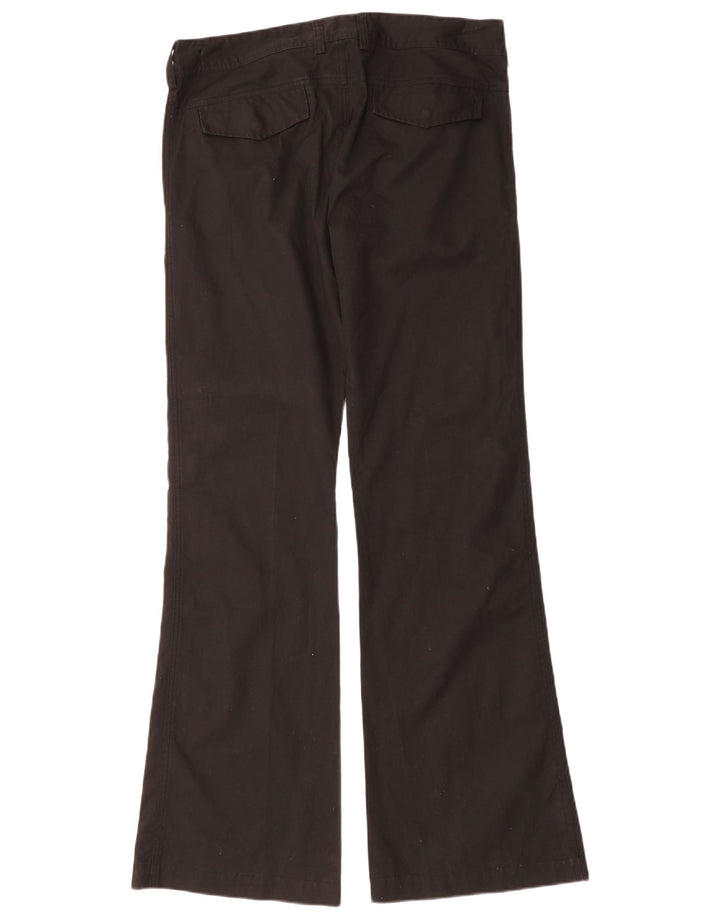 Calça masculina Diesel Bootcut Chino W34 L34 algodão preto