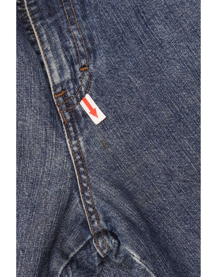 Calça jeans reta masculina Calvin Klein W34 L31 algodão azul