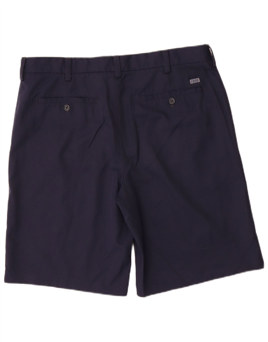 IZOD Mens Chino Shorts W36 Grande Azul Marinho