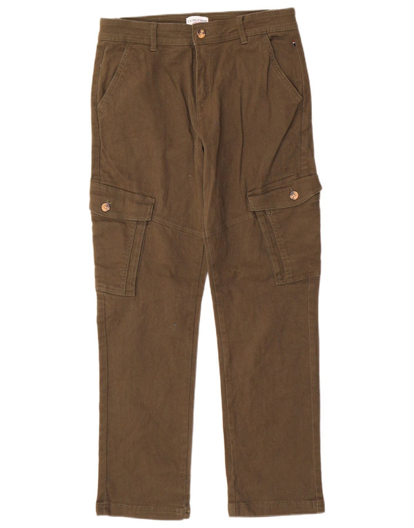 US Polo Assn. Calças Cargo Regular Fit Menino 14-15 Anos W30 L30 Verde