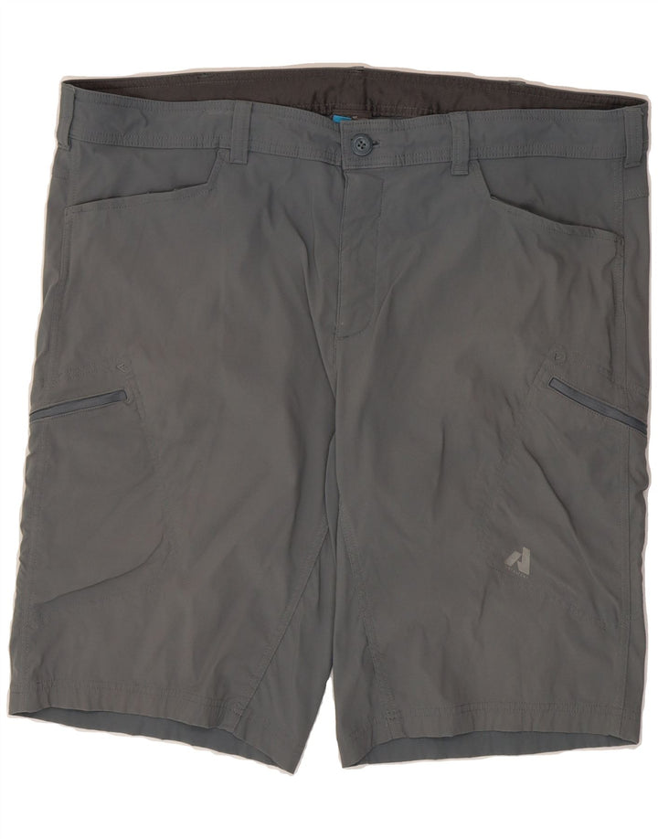 EDDIE BAUER Mens Cargo Shorts W44 2XL Grey Nylon Vintage Eddie Bauer and Second-Hand Eddie Bauer from Messina Hembry 
