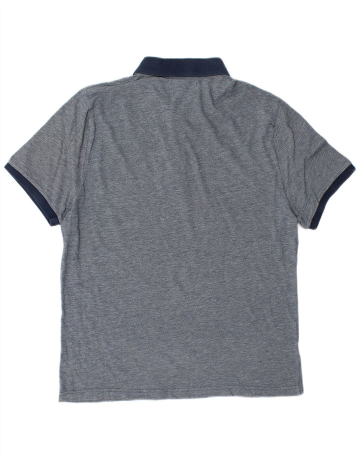 Camisa polo masculina PENGUIN Heritage Slim Fit grande azul marinho