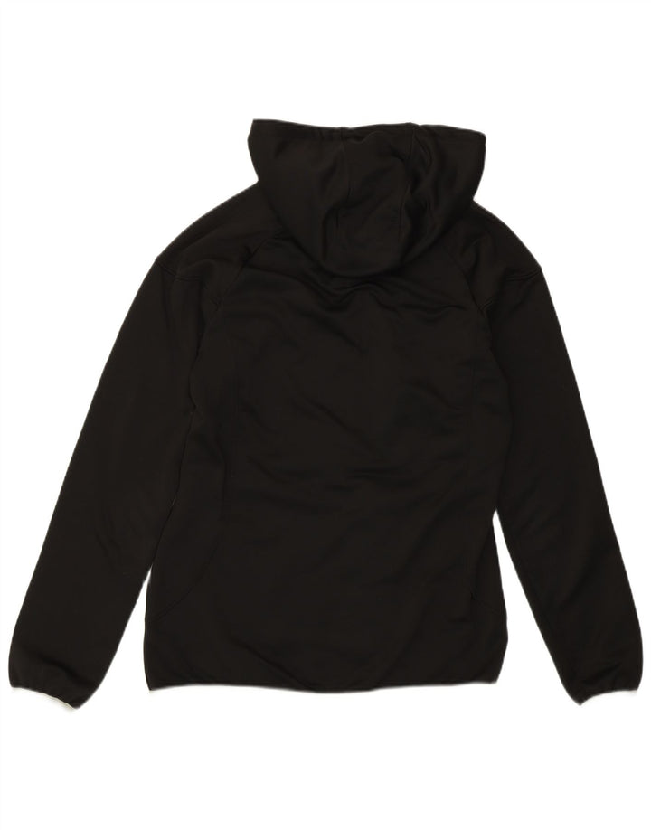 Puma Womens Hooded Tracksuit Top Jacket UK 12 Médio Preto Poliéster