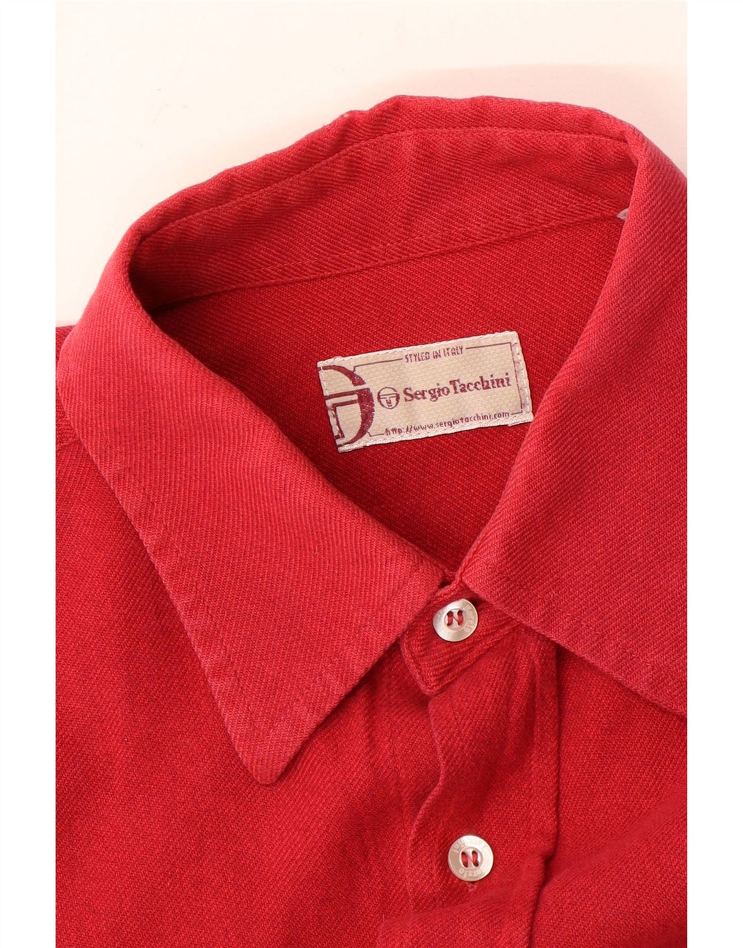 Camisa masculina Sergio Tacchini vermelho médio