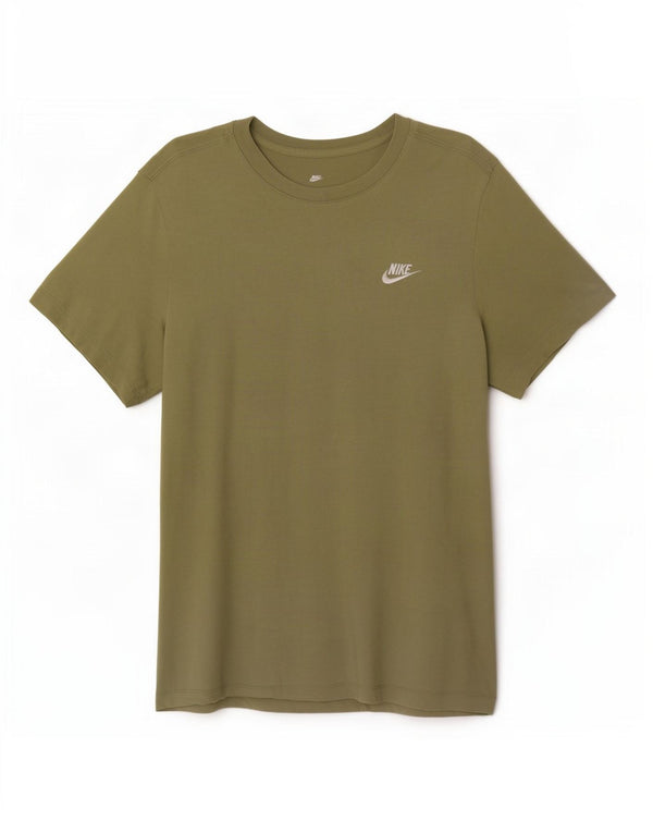 Nike Mens Camiseta Top Médio Caqui