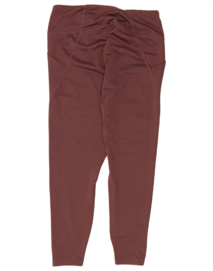 Leggings femininas PUMA UK 16 grandes poliéster cor de vinho