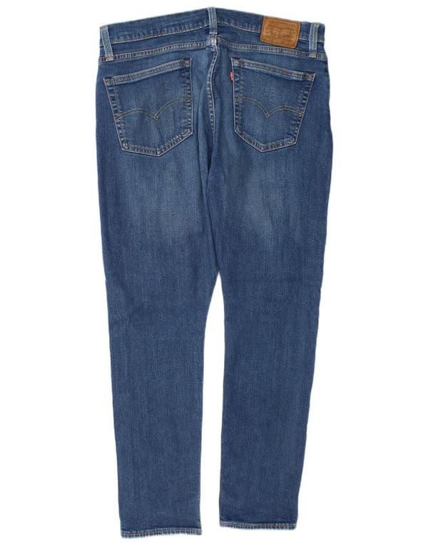 Levi's Masculino 519 Super Skinny Jeans W34 L30 Azul Algodão