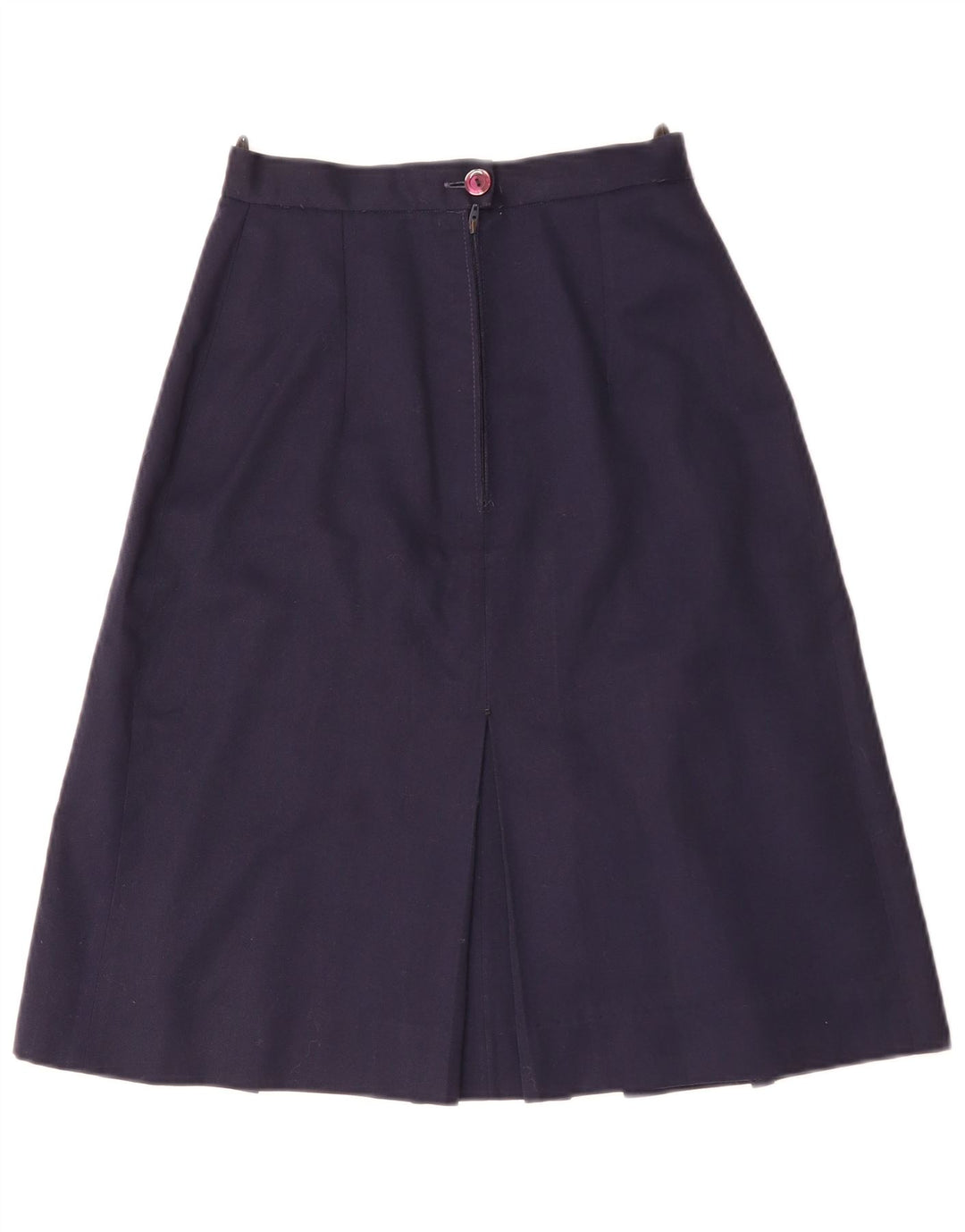 Saia vintage feminina linha A W24 XS azul marinho
