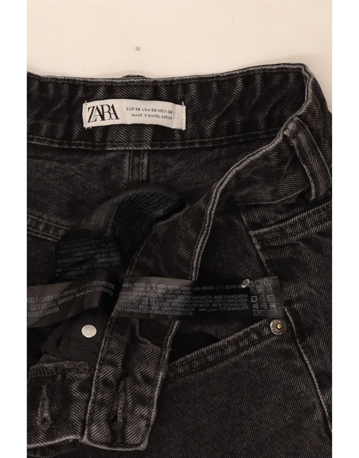 Zara Mens Slim Jeans EU 38 Pequeno W30 L26 Algodão Cinza