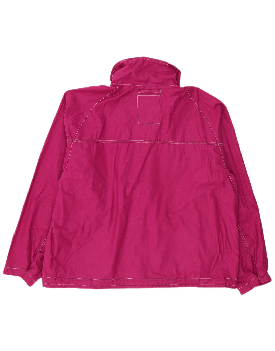 Jaqueta de chuva masculina Anzi Besson com ajuste solto Reino Unido 40 grande poliamida rosa