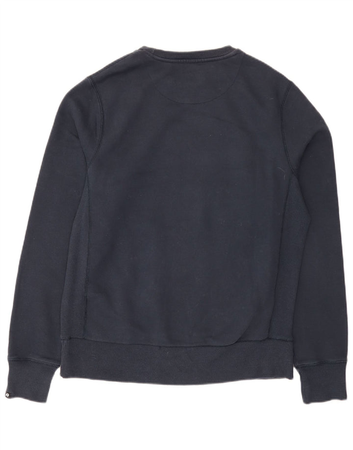 Nike moletom masculino jumper médio azul marinho algodão