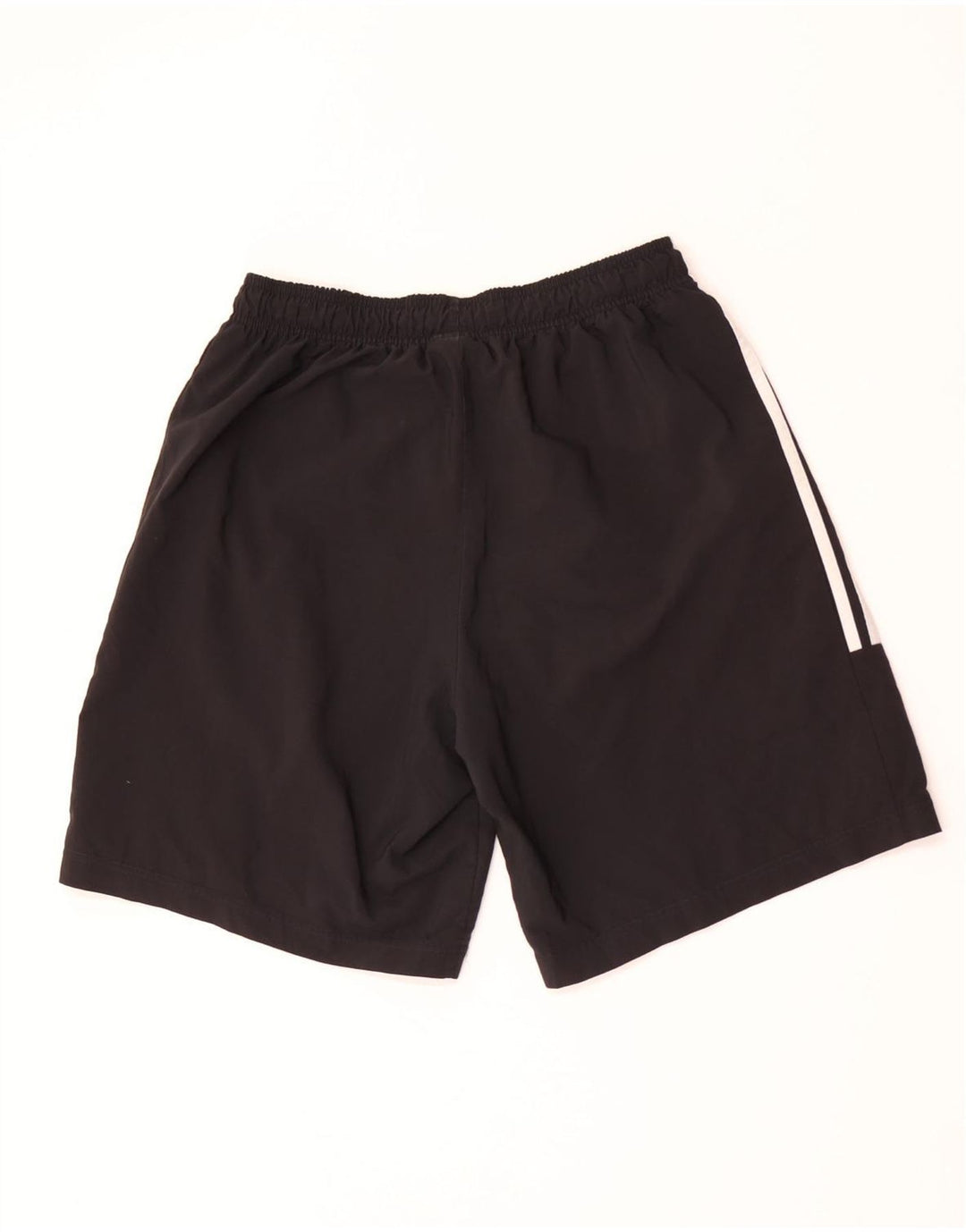 Shorts esportivos masculinos Adidas grande poliéster preto