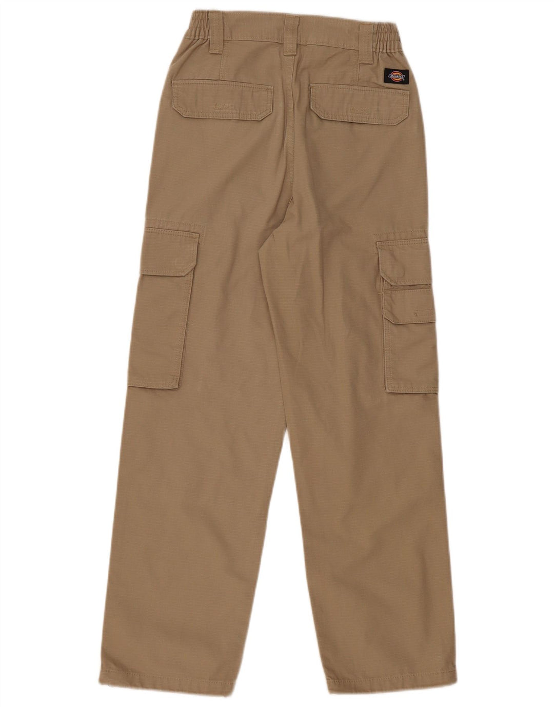 Calças cargo retas masculinas Dickies W26 L27 algodão bege