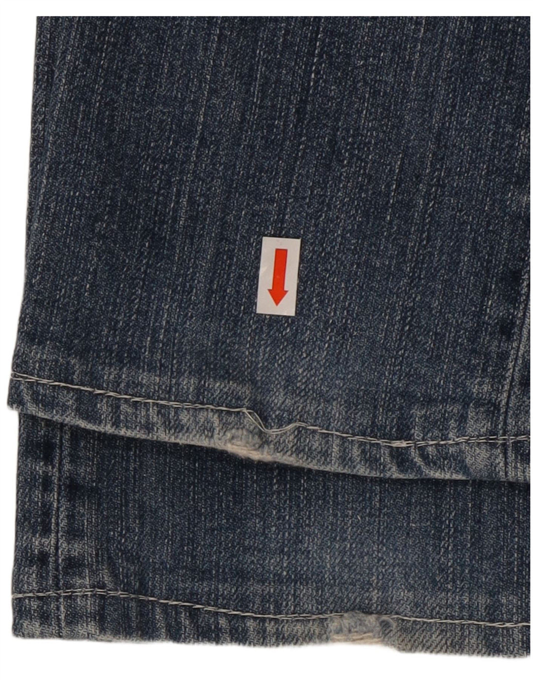 DIESEL Jeans retos femininos W26 L30 algodão azul