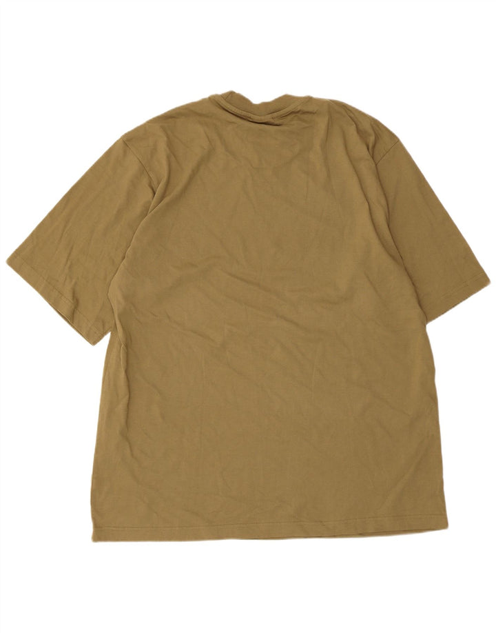 Adidas Mens Graphic T-Shirt Top Grande Caqui