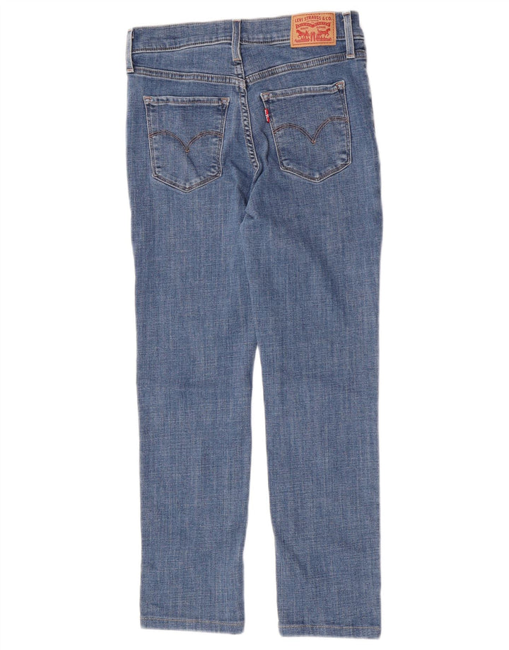 Calça jeans feminina Levi's 312 Shaping Slim W26 L25 azul algodão