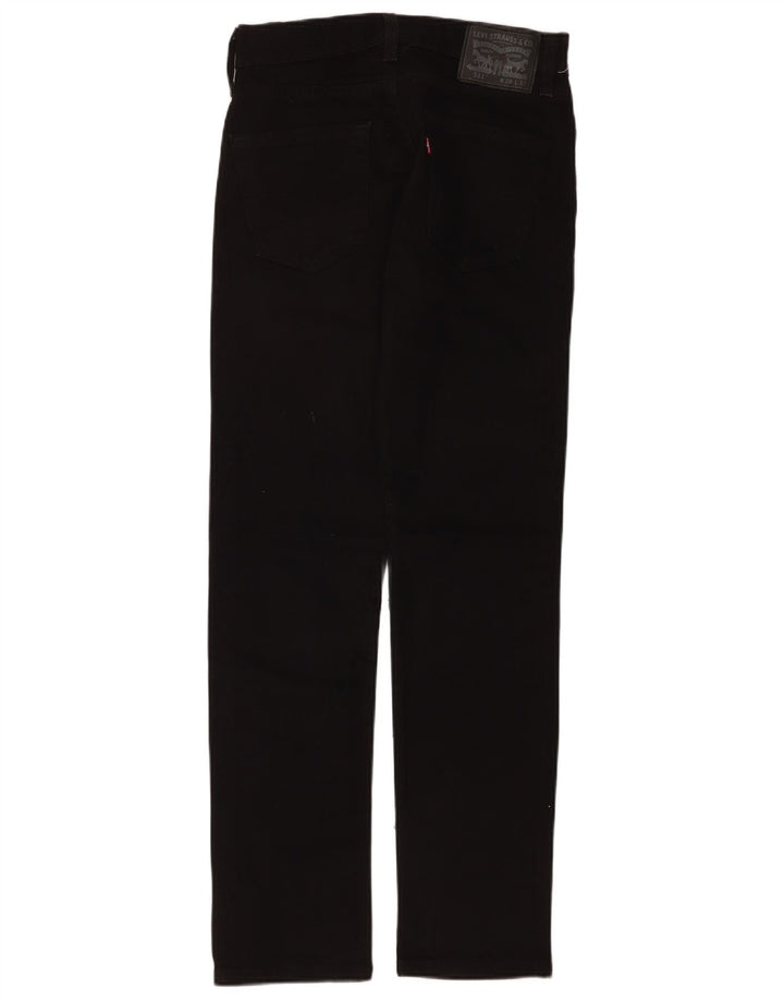 Jeans Levis 511 Slim Masculino W28 L32 Algodão Preto