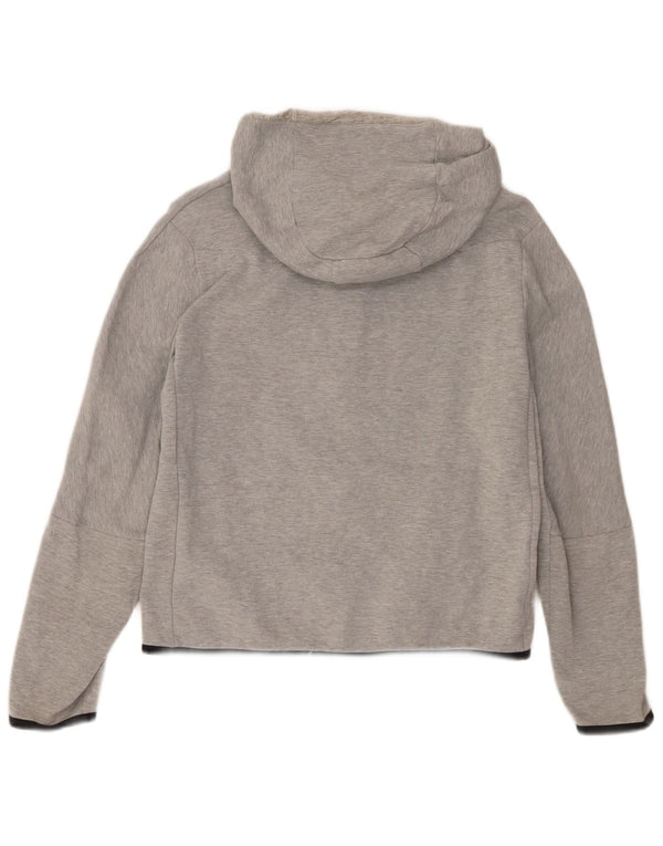 Suéter Nike Boys Standard Fit Zip com capuz 13-14 anos XL cinza manchado