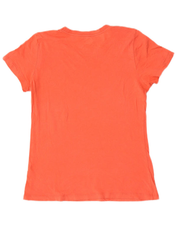 Camiseta Nike Feminina Graphic Top UK 6 XS Laranja
