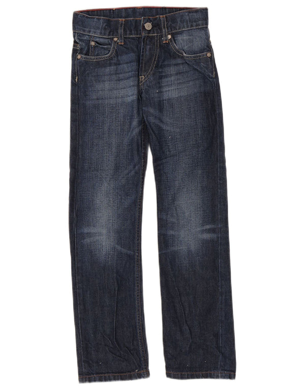 Jeans retos para meninos Levi's 7-8 anos W24 L25 algodão azul marinho