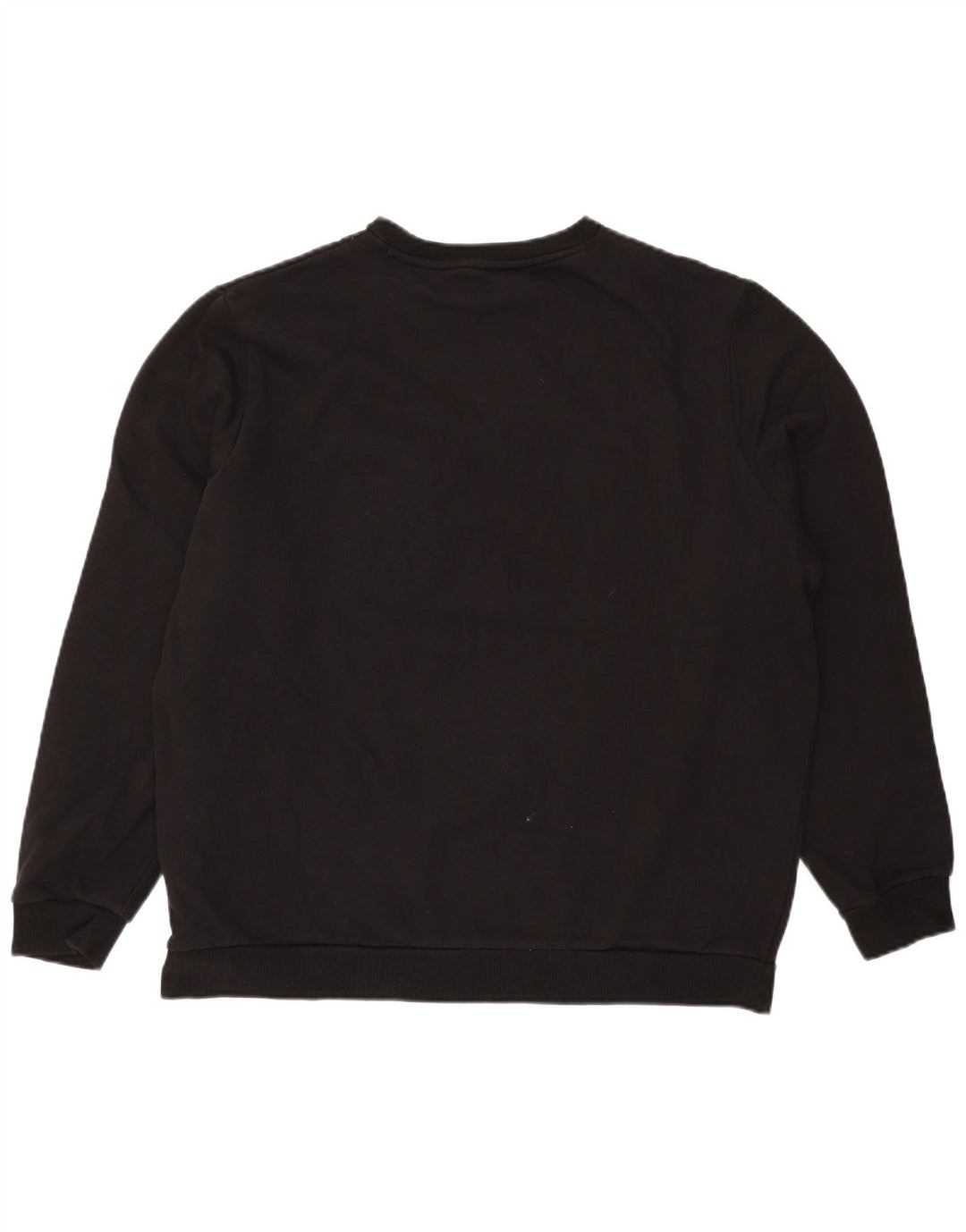 Puma Mens Graphic Moletom Jumper XL Algodão Preto